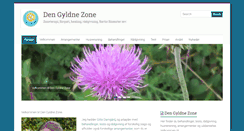 Desktop Screenshot of dengyldnezone.dk